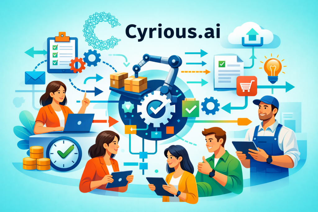 business process automation for small business teams using AI and smart workflows